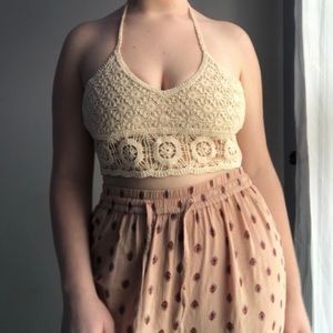 Free People Crotchet Top